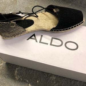 Black Aldo espadrilles